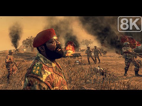 Angola Civil War 1986｜Rescue Frank Woods｜Call of Duty Black Ops 2｜8K