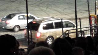 Rockford Demo Derby - Drag racing