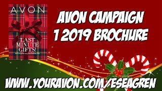 Avon Campaign 1 2019 Brochure