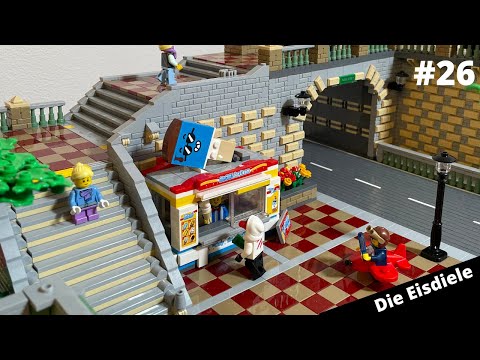💥Bau meiner Lego Stadt - Folge 26 - Eine Stadt entsteht. Die Eisdiele