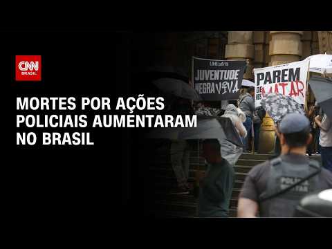 Letalidade policial cresce no Brasil; quatro estados batem recorde | LIVE CNN