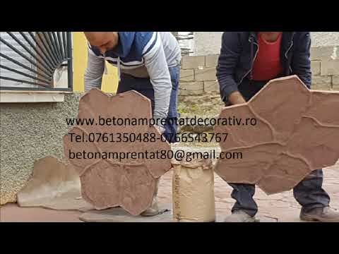 Beton Amprentat Mârghia de Sus -Argeș Tel.0761350488 -0766543767