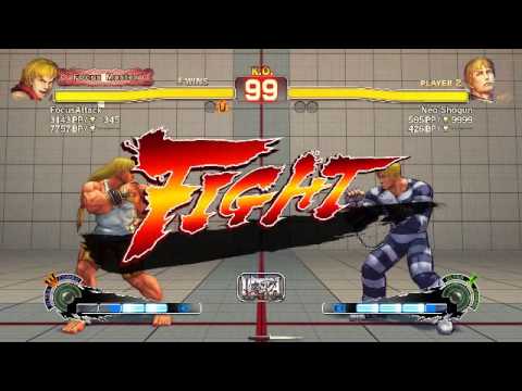 FocusAttack Ken 3x Jab into ultra 2 (1:12) Ken vs Cody