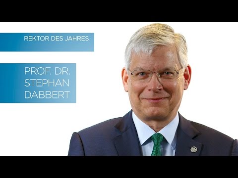 Prof. Dr. Stephan Dabbert - Rektor des Jahres