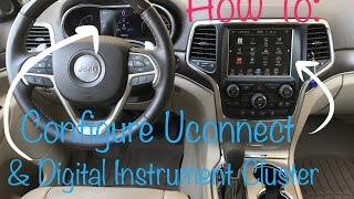 How To Configure Uconnect Infotainment System - 2016 Jeep Grand Cherokee
