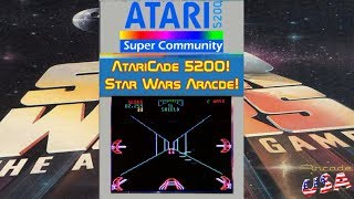 AtariCade! 5200! Star Wars the Arcade Game!