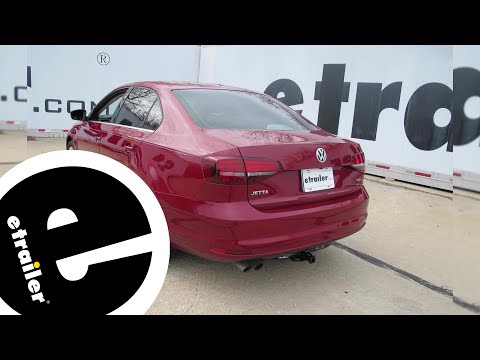 etrailer | How to Install the Curt Trailer Hitch Receiver on a 2017 Volkswagen Jetta