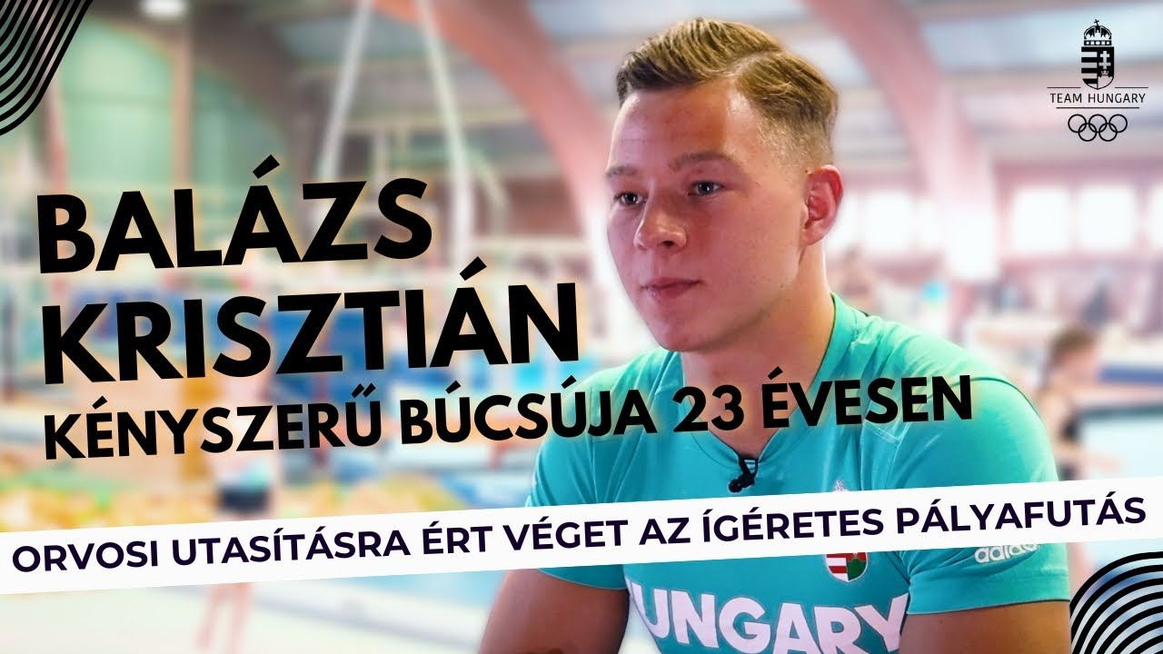 „15 évig ezzel keltem és feküdtem." A tornász Balázs Krisztián edzőnek állt kényszerű búcsúja után