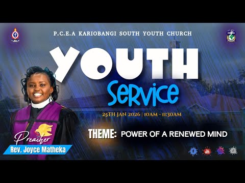 WELCOME TO OUR YOUTH SERVICE 25.01.2026