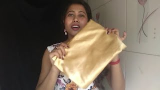 Silk or satin pillow cover for hair and skin | how to make pillow cover within 15 mins