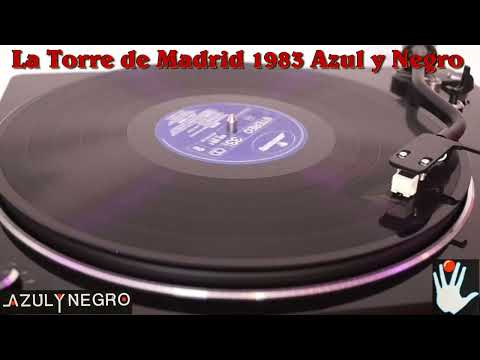 La Torre de Madrid - Azul y Negro 1983 "Digital" Vinyl Disk 4K