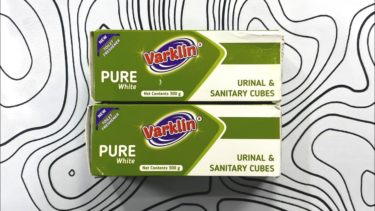 Pure White Urinal & Sanitary Cubes, Air Freshener Deodorizer for Toilets, Bathrooms & Washbasins