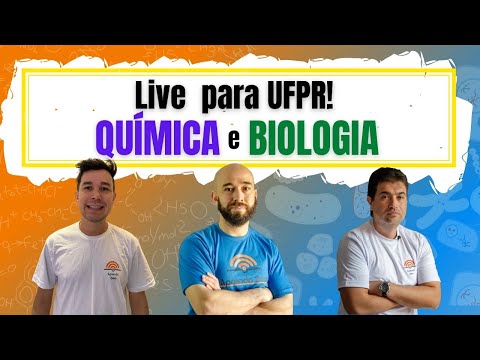 LIVE - Revisão de QUÍMICA e BIOLOGIA para a UFPR!