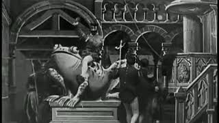1899 Georges Méliès Le Diable Au Convent The Sign of the Cross Short movie court metrage Silent Muet