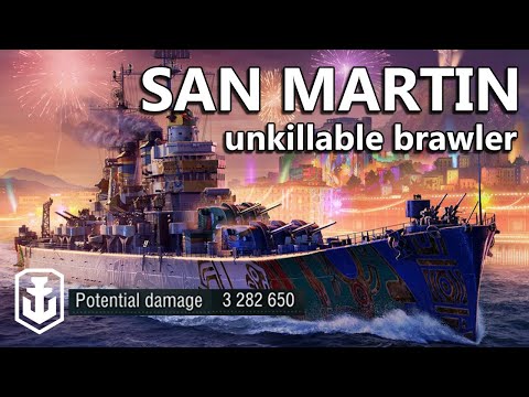Light Cruiser Brawls Are Surprisingly Fun! - San Martin