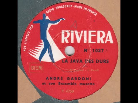 André Gardoni   " la java des durs "   1948