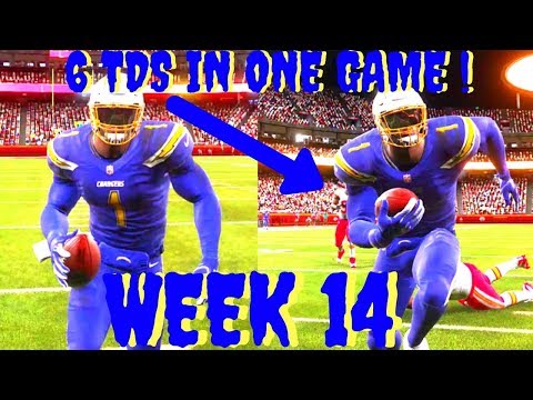 6 TD'S IN ONE GAME NEW RECORD BY 2TIMESS ! Madden 19 Career Mode QB Ep 14