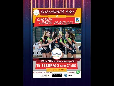 Chromavis Abo vs Chorus Lemen  - 6° giornata