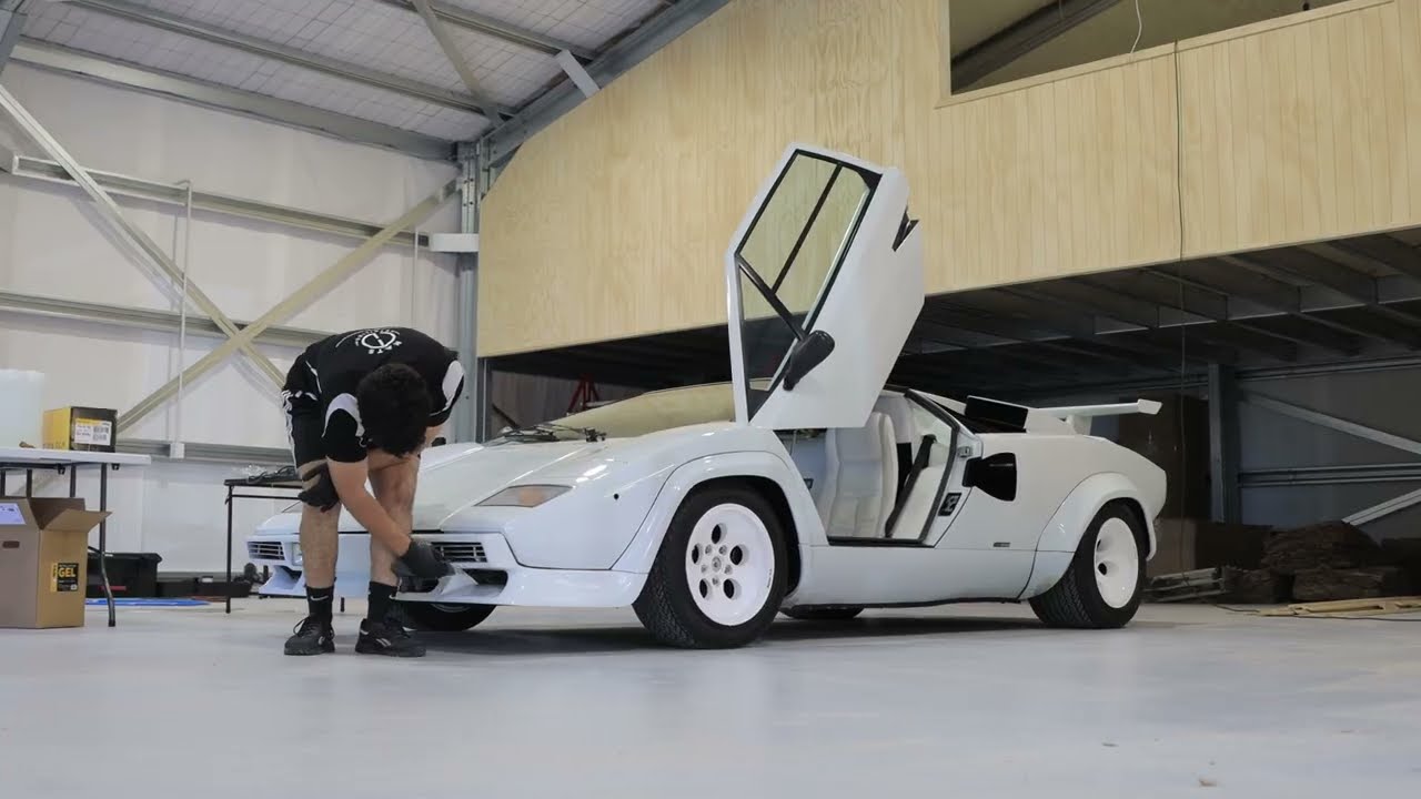 Lamborghini Countach - PPF Install - Mats Detailing