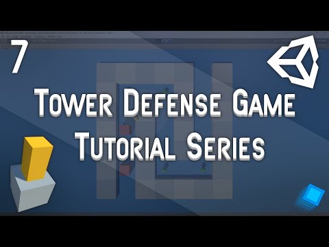 [Unity3D] Tower Defense Game Tutorial Series - 7 - Turret Leveling and Enemy Health