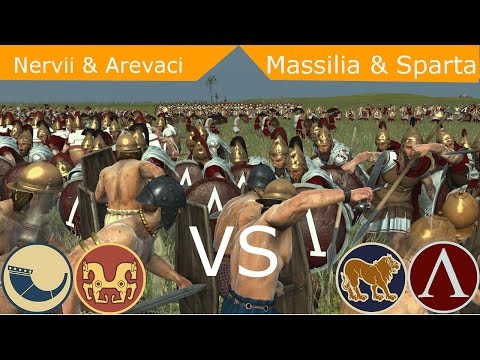 Rome II Multiplayer: 59tiger95 and Chaataikhan vs The Armenian king and Eastern Warlord