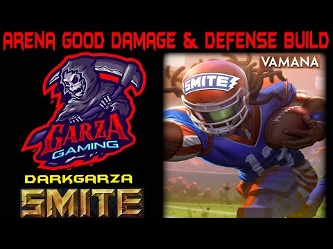 Smite Arena Vamana High Damage & Defense Build | Vamana is Fun!!!