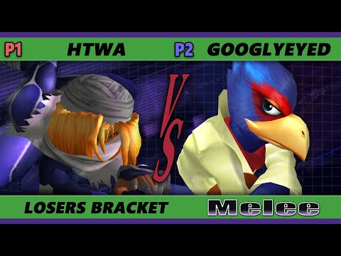 S@X 393 Online Losers Bracket - htwa (Sheik) Vs. Googlyeyed (Falco) Smash Melee - SSBM