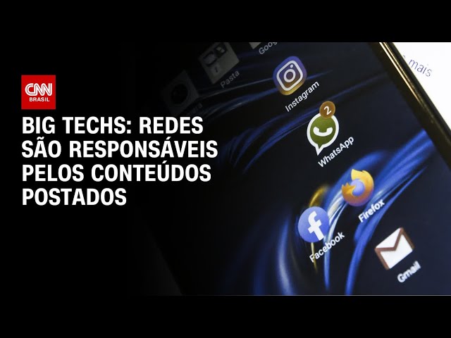 Big Techs: STF aprova tese que responsabiliza plataformas | CNN PRIME TIME