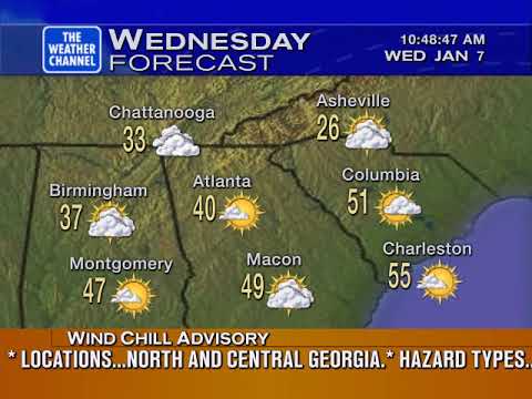 WeatherSTAR XL v1 Emulation - January 7, 2015