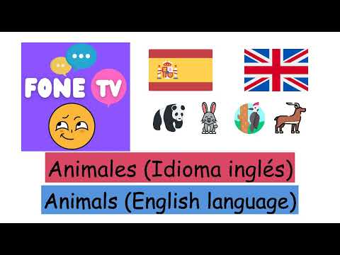 Animales (Idioma inglés) (es-en)