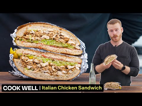 How a Mayo Marinade Transforms Thinly Sliced Chicken Into a Spicy Italian Sandwich in 10 Minutes