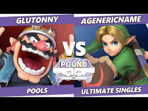Pound 2022 - Glutonny (Wario) Vs. AGenericName (Young Link) SSBU Smash Ultimate Tournament