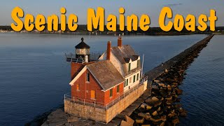 Beautiful Aerial Video Of The Coast Of Maine - American Cruise Lines Review