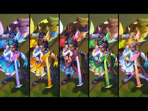 All Star Guardian Senna Chromas (League of Legends)