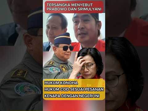 Tersangka desak periksa Prabowo dan Srimulyani! #beritapolitik #isupolitik #analispolitik