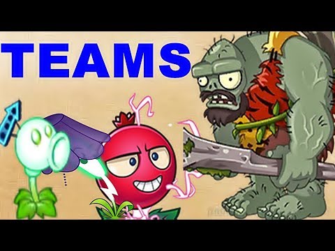 NEW TEAMS Plants Power-Up (June 2,2017) in Plants vs. Zombies 2: Gameplay 2017