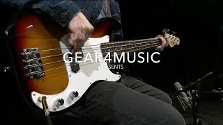 Video thumbnail for LA Bass Guitar by Gear4music, Sunburst | Gear4music demo by Gear4music Guitars