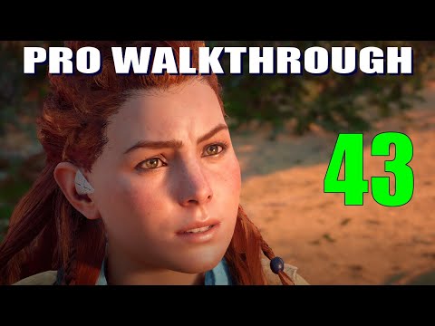 Horizon Zero Dawn WALKTHROUGH VERY HARD Part 43: Into the Borderlands (With Commentary)