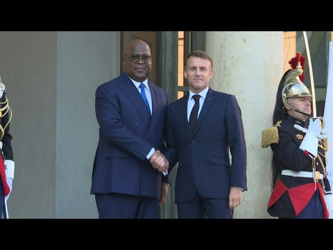 Macron welcomes Félix Tshisekedi, president of Democratic Republic of Congo | AFP