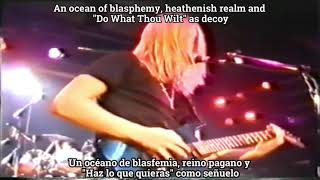 Darkthrone - Cromlech [LIVE] subtitulada en español (Lyrics)