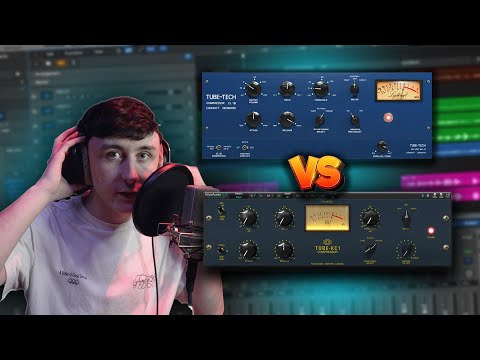 Tube Tech CL1B Vs The NEW Tube KC-1 Plugin!
