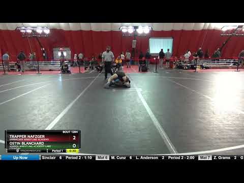 High School Boys 126 Ostin Blanchard Askren Wrestling Academy Lake Country Vs Trapper Nafzger Sarb