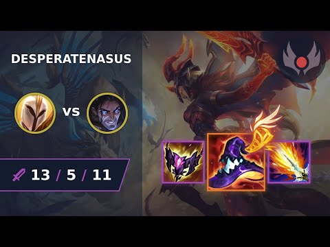 [ DesperateNasus ] Kayle MID vs Sylas | EUW GRANDMASTER | LOL Season 2024