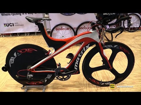 2016 Matrix F18 Triathlon Bike with Blade Wheels - Walkaround - 2016 Salon Velo Montreal
