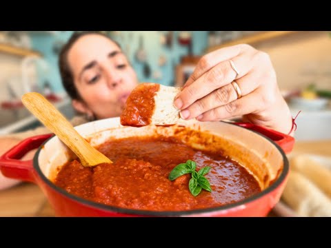 Mi receta de Tuco (salsa de tomate casera)