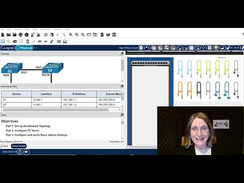 Packet Tracer 2.9.1 - Basic Switch and End Device Configuration - jump start