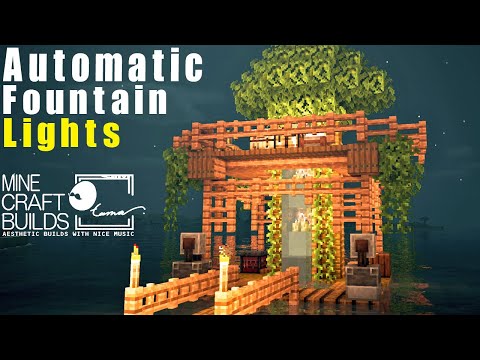 EPIC Minecraft Fountain Lights!! Must see!!