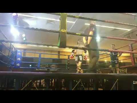 Alex vs Daniel amateur Muay Thai @ nq beatdown 24