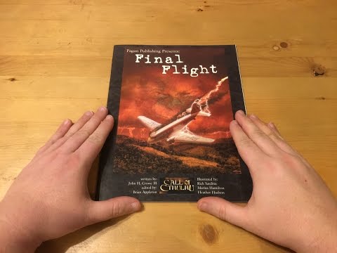 Final Flight for Call of Cthulhu 6th Edition by Pagan Publishing
