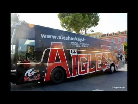 Le bus des Aigles de Nice